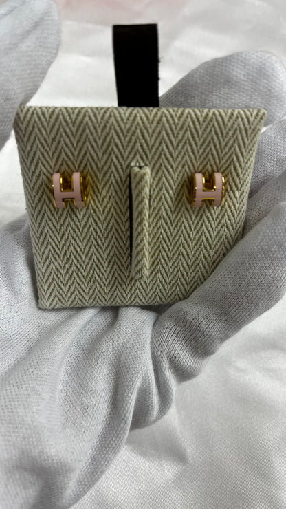#2513 HERMES ポップHピアス ミニ