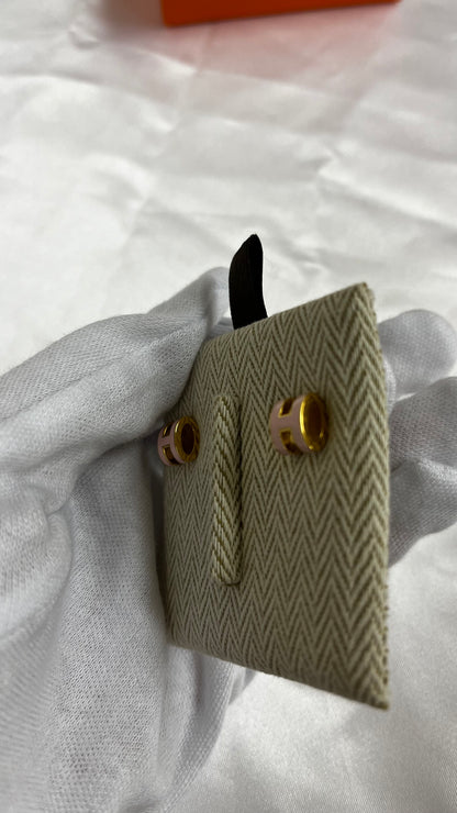 #2513 HERMES ポップHピアス ミニ
