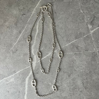 HERMES ファランドールネックレス#2584