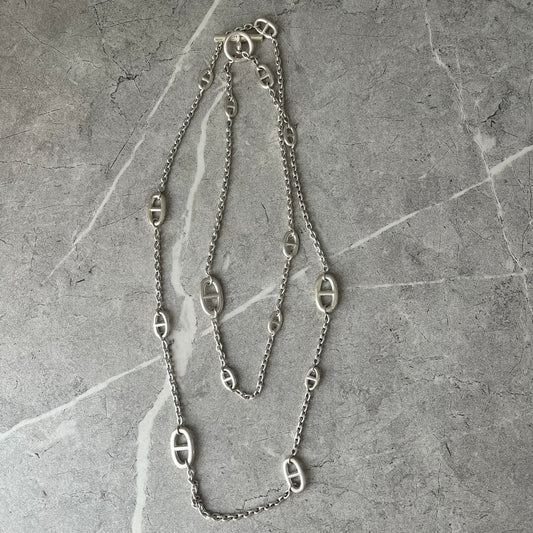 HERMES ファランドールネックレス#2584