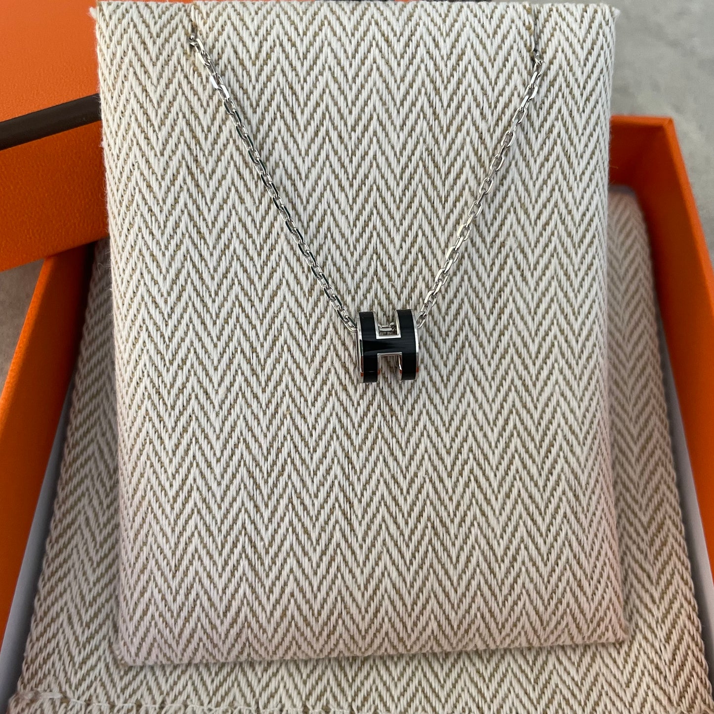 #2611 HERMES ポップHネックレス ミニ