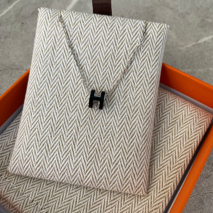 #2611 HERMES ポップHネックレス ミニ