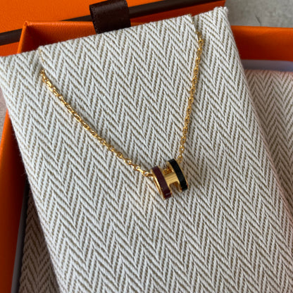 #2612 HERMES ポップHネックレス ミニ
