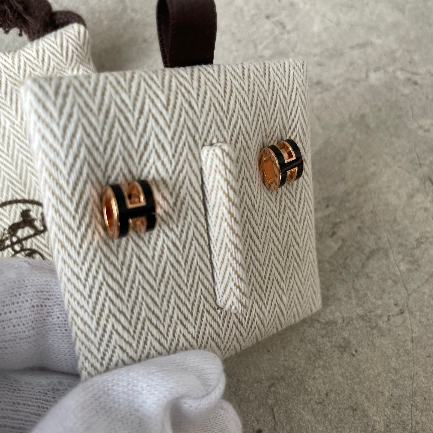 #2614 HERMES ポップHピアス ミニ