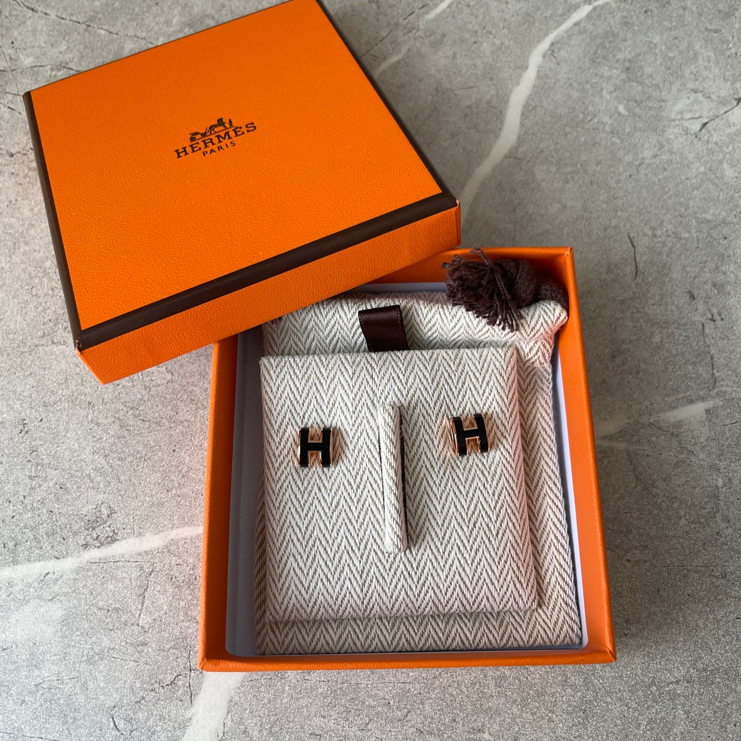#2614 HERMES ポップHピアス ミニ