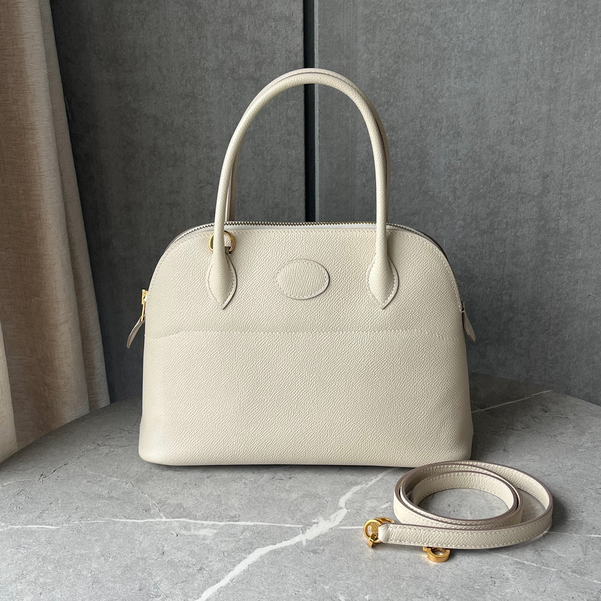 エルメス ボリード27 クレ ゴールド金具 #2745