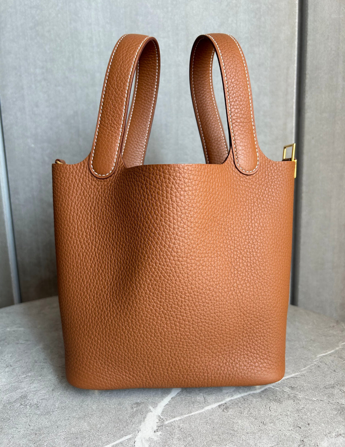HERMES ピコタンPM ゴールド#1502
