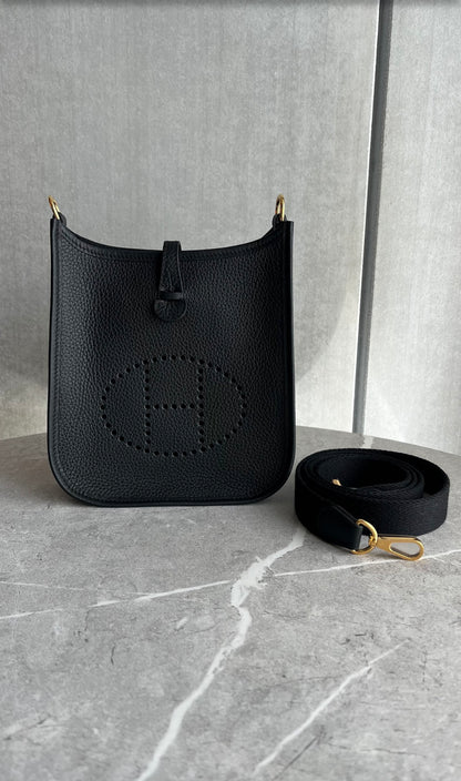 エヴリンtpm ノワール/ゴールド金具 #1251