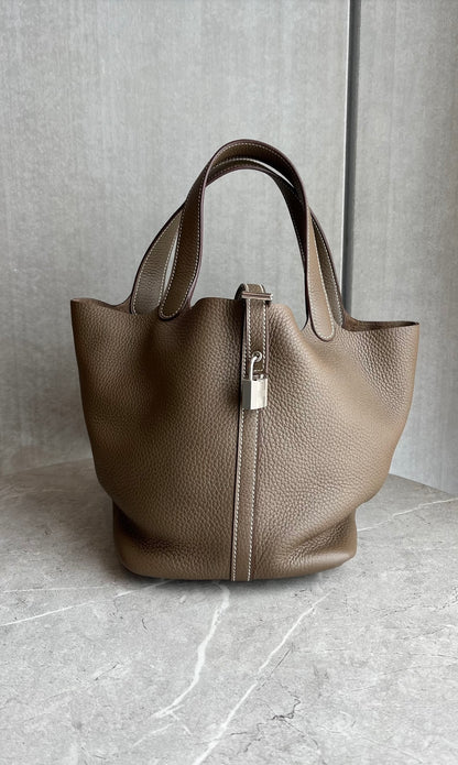 ピコタンロックMM/エトゥープ/シルバー #1238