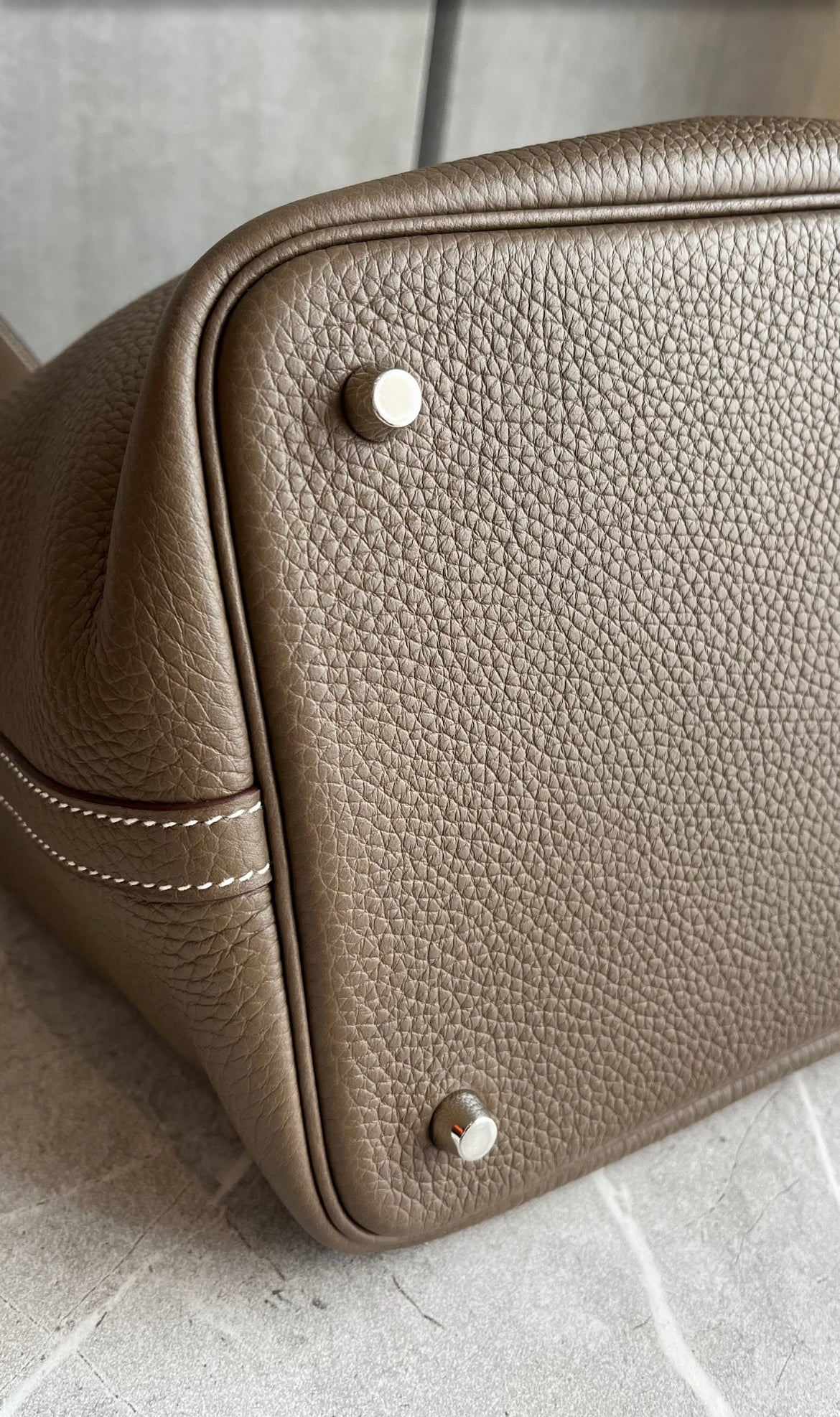 ピコタンロックMM/エトゥープ/シルバー #1238