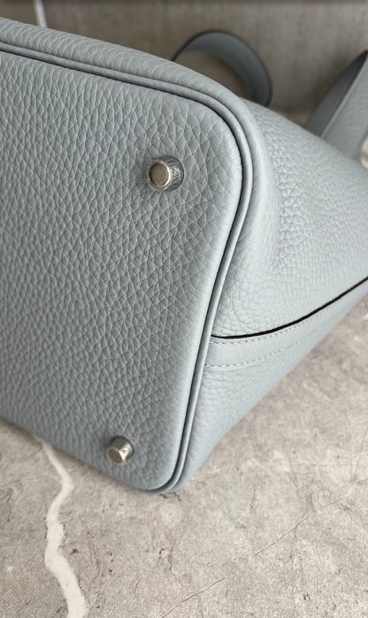 HERMES ピコタンロックMM グリパンタン シルバー金具#1268
