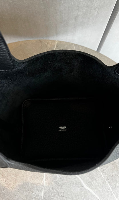 【HERMES】ピコタンPM ノワール　シルバー金具#1336