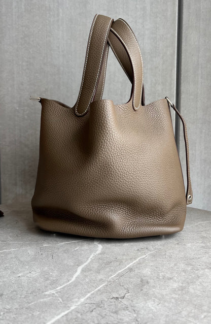 ピコタンロックMM/エトゥープ/シルバー #1238