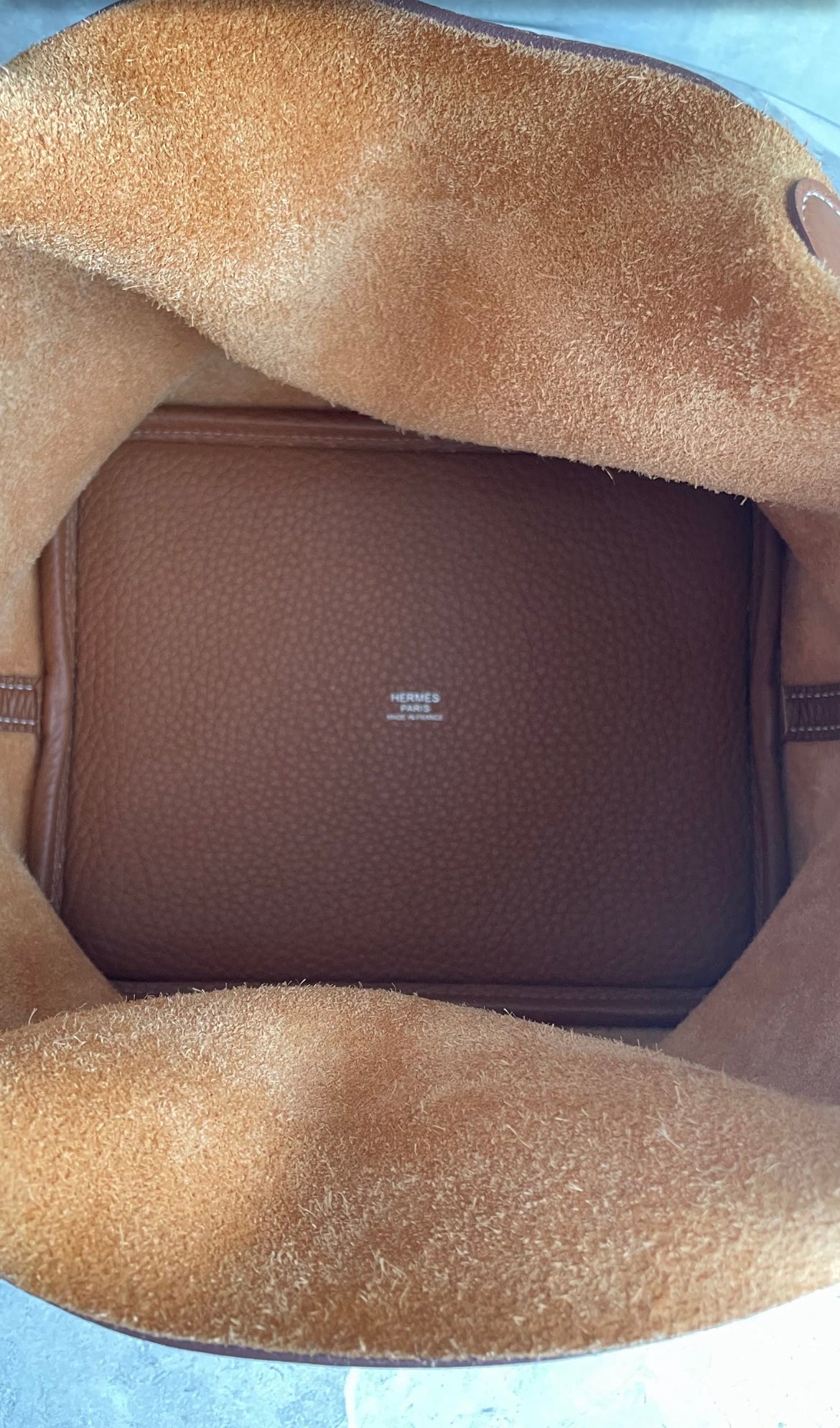 HERMES ピコタンMM ゴールド#1193