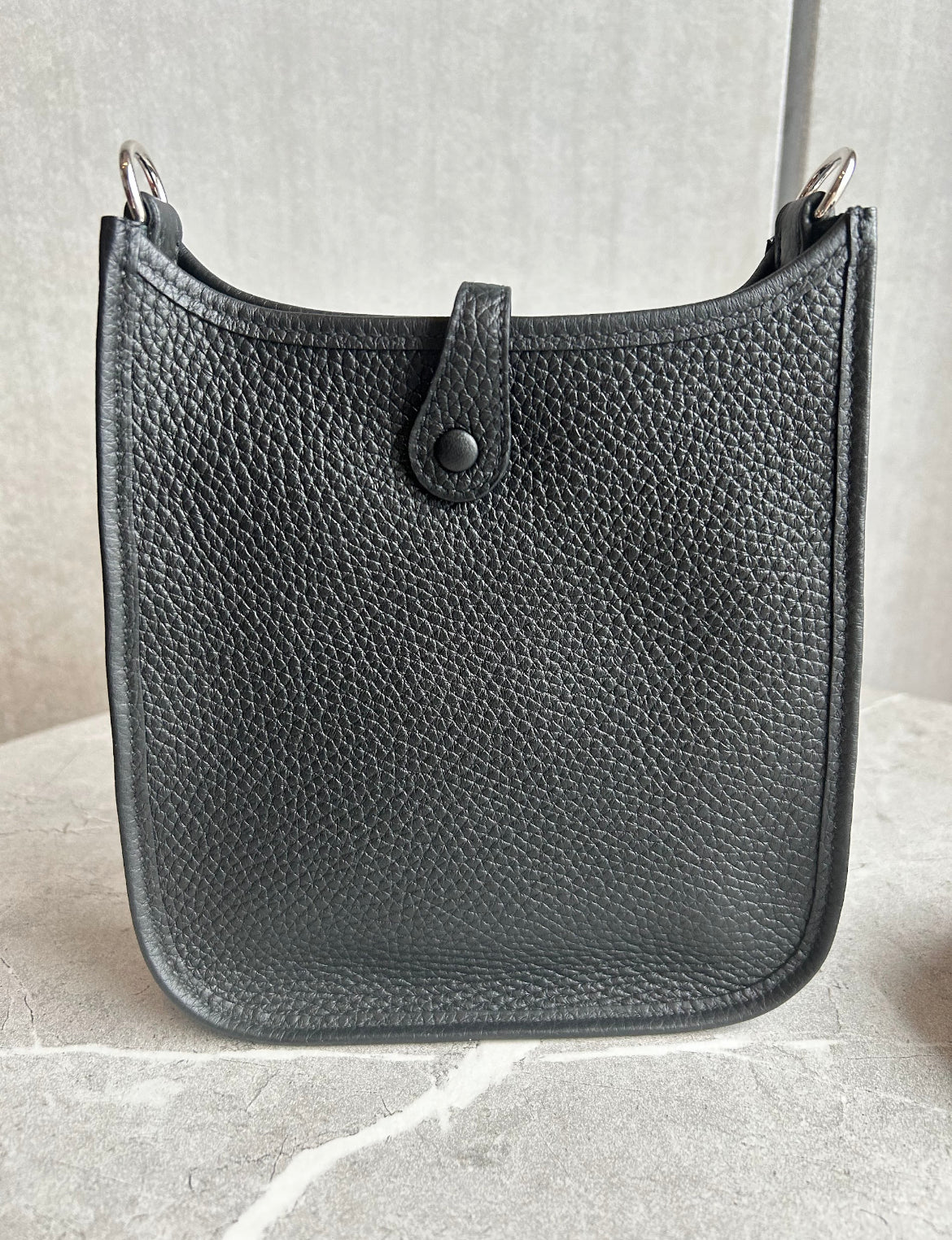 エヴリンtpm ノワール/シルバー金具 #1023