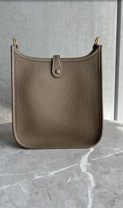 エヴリンtpm エトゥープ　ゴールド金具#1196