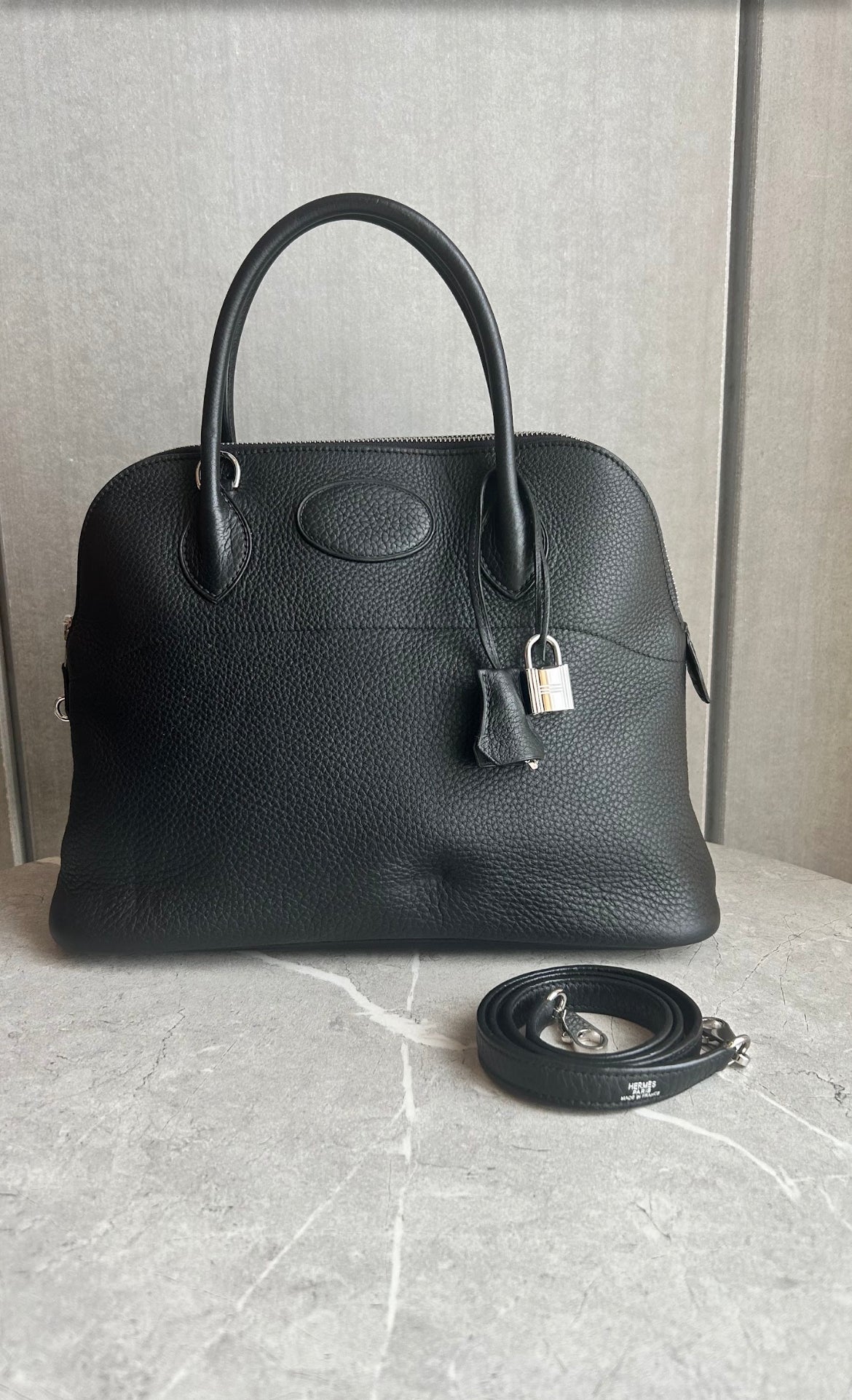 [HERMES] Kelly To Go Noir Gold Hardware