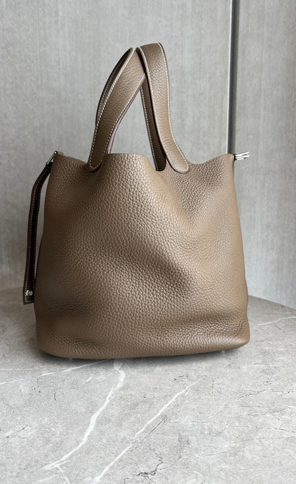 ピコタンロックMM/エトゥープ/シルバー #1238