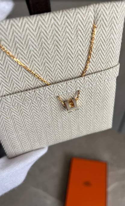 HERMES ポップHネックレスミニ　#921
