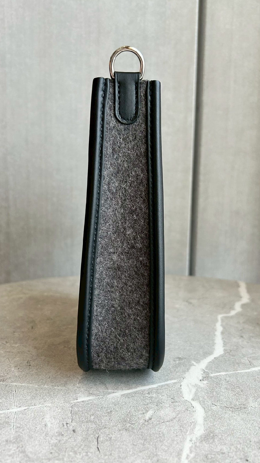 エヴリンTPM/ノワールフェルト/シルバー金具 #1140