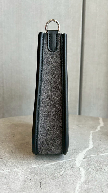 エヴリンTPM/ノワールフェルト/シルバー金具 #1140