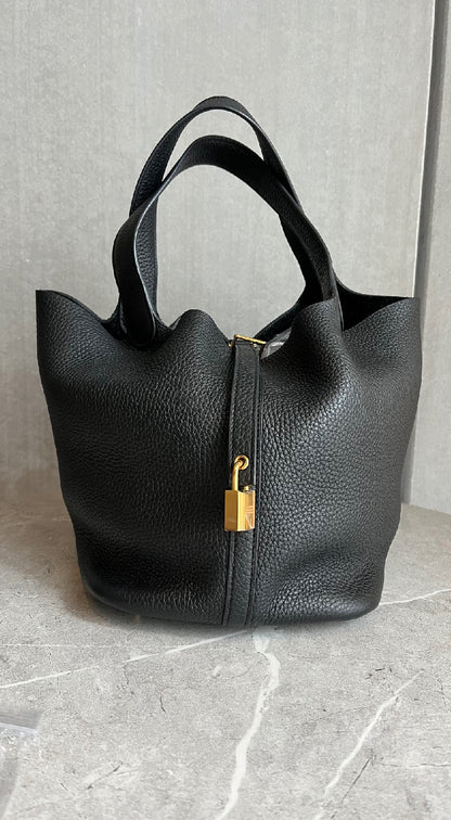 ピコタンロックMM/ノワール/ゴールド金具 #1210