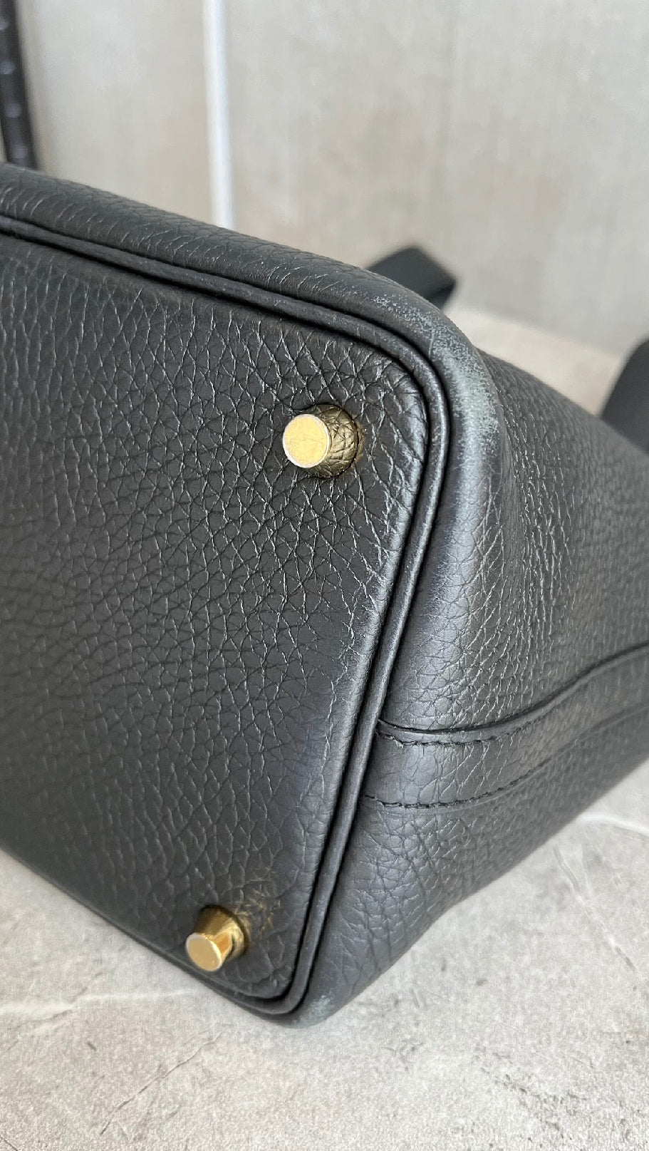 ピコタンロックPM/ノワール/ゴールド金具 #1211