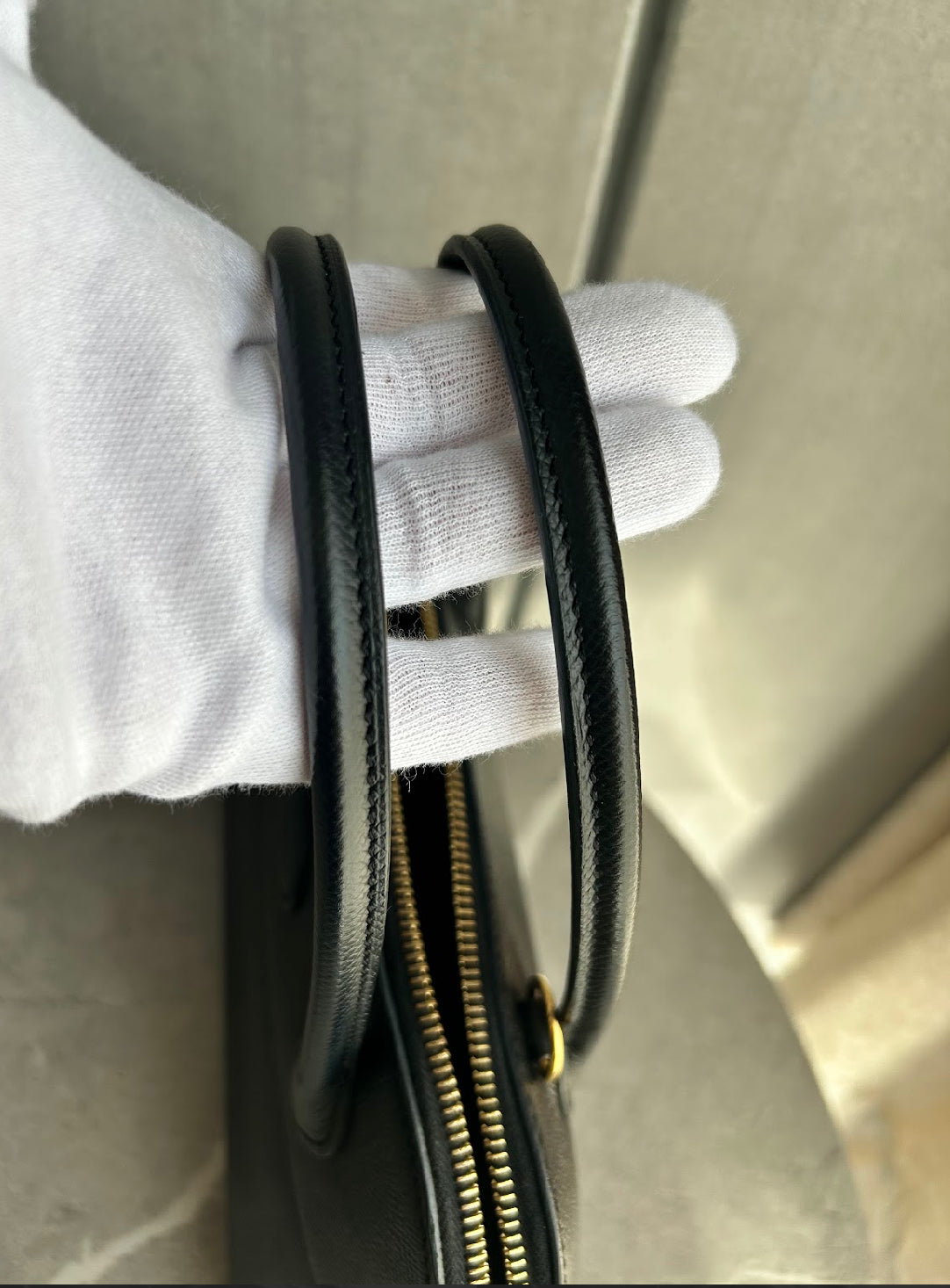 ボリード27/ノワール/ゴールド金具 #1275