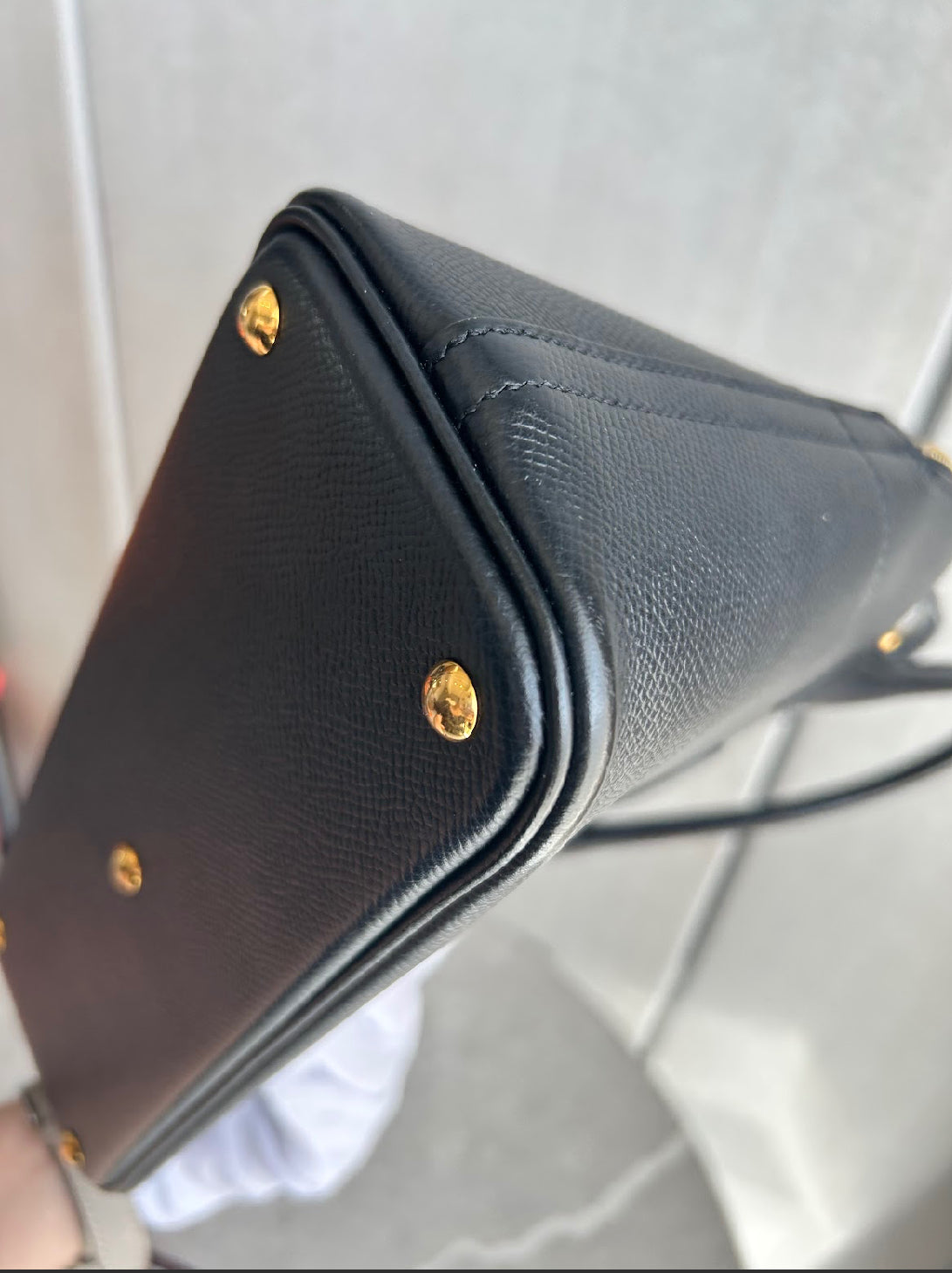 ボリード27/ノワール/ゴールド金具 #1275