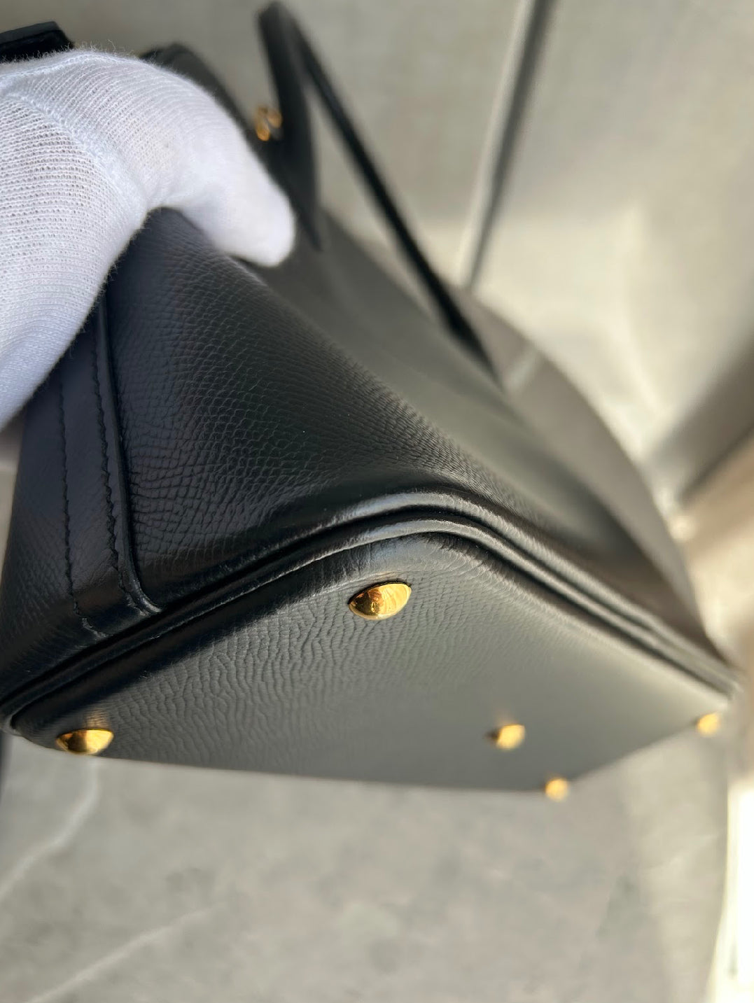 ボリード27/ノワール/ゴールド金具 #1275