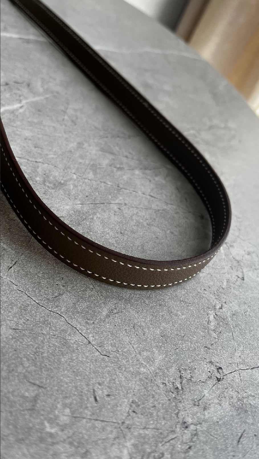 ボリード25/エトゥープ/シルバー金具 #1281