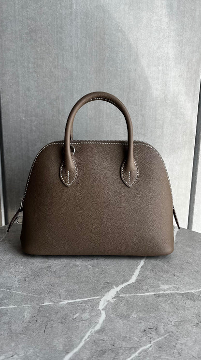 ボリード25/エトゥープ/シルバー金具 #1281