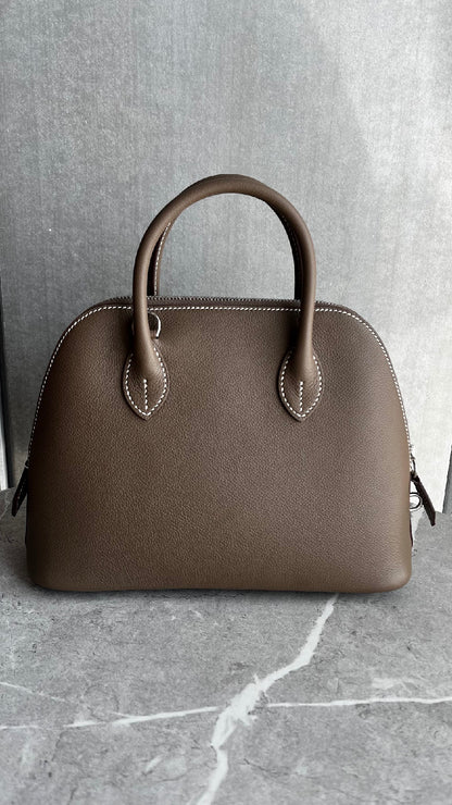 ボリード25/エトゥープ/シルバー金具 #1281