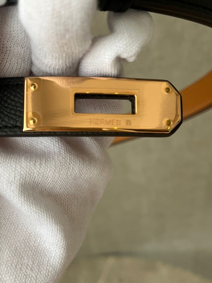 HERMES ケリーベルト ノワール  #2589