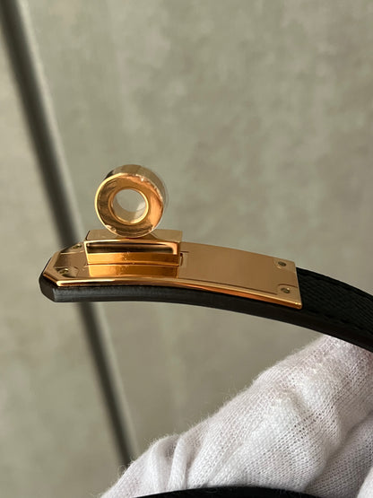 HERMES ケリーベルト ノワール  #2589