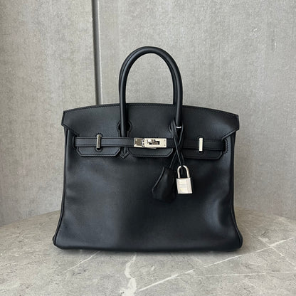 #2591 HERMES バーキン 25 ノワール