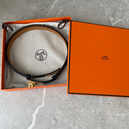 HERMES ケリーベルト ノワール  #2621