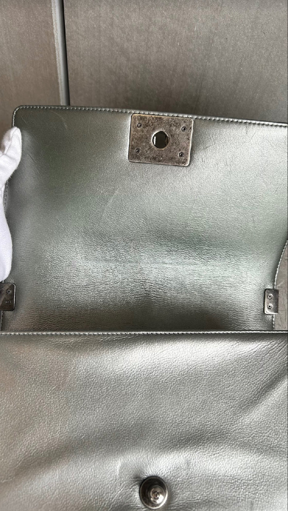 CHANEL】ボーイシャネル シルバー アンティークシルバー金具 – K's