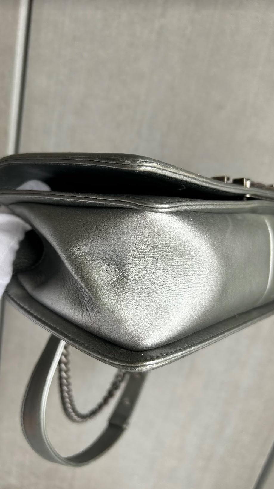 CHANEL】ボーイシャネル シルバー アンティークシルバー金具 – K's