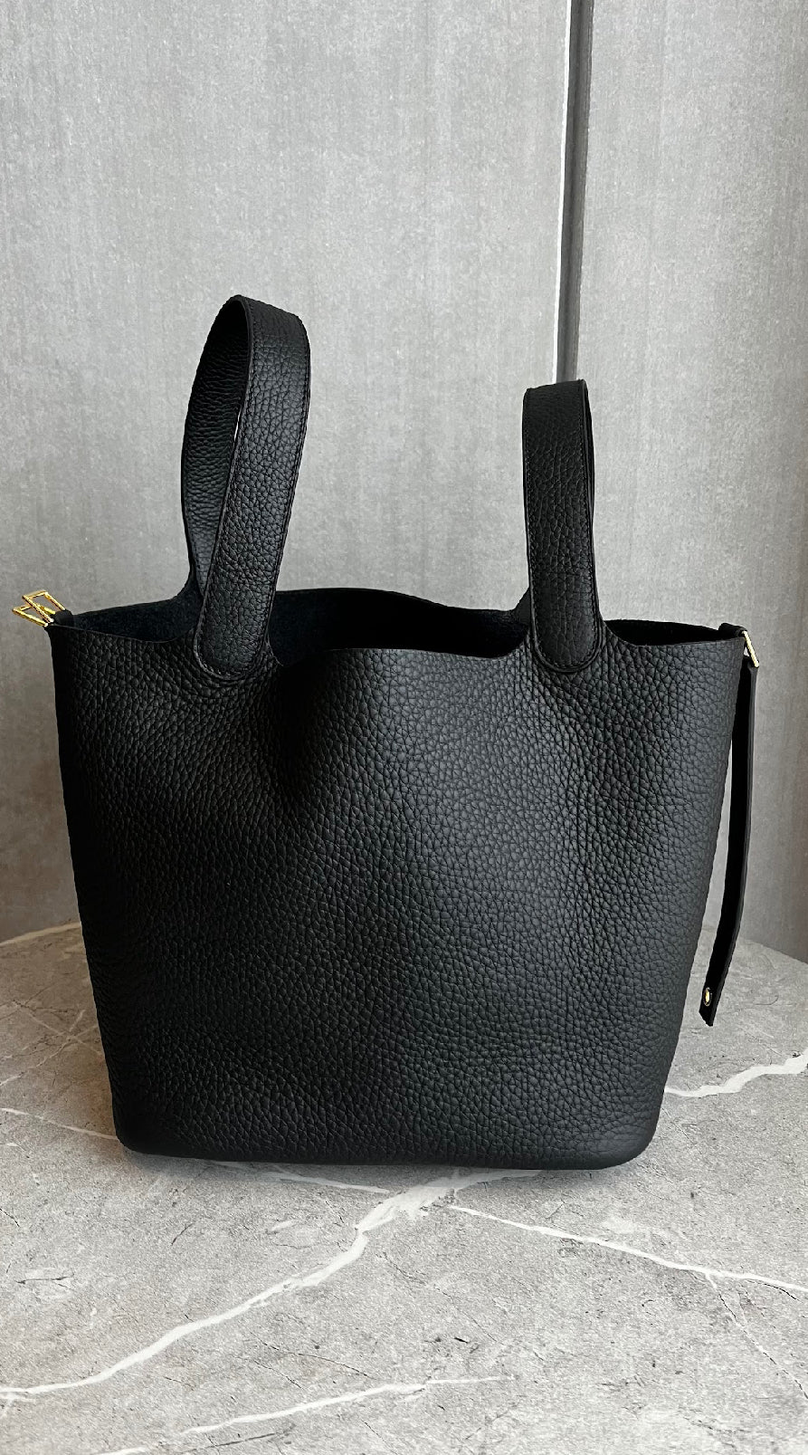 ピコタンロックMM/ノワール/ゴールド金具 ＃1334