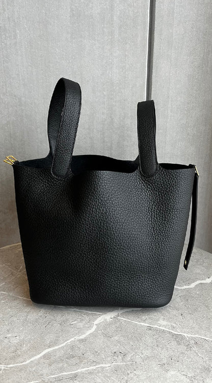 ピコタンロックMM/ノワール/ゴールド金具 ＃1334