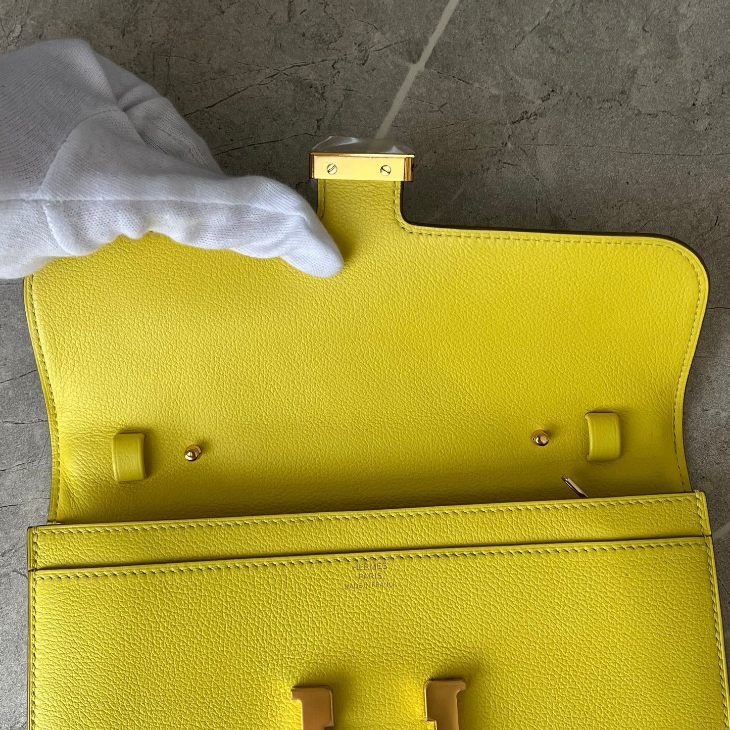 HERMES コンスタンストゥーゴー ライム #2598