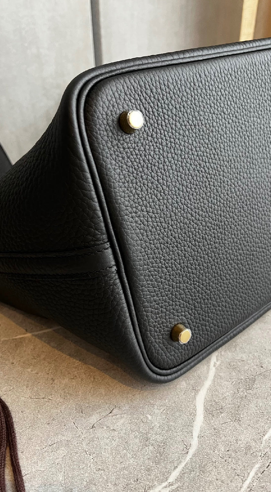 ピコタンロックMM/ノワール/ゴールド金具 ＃1334