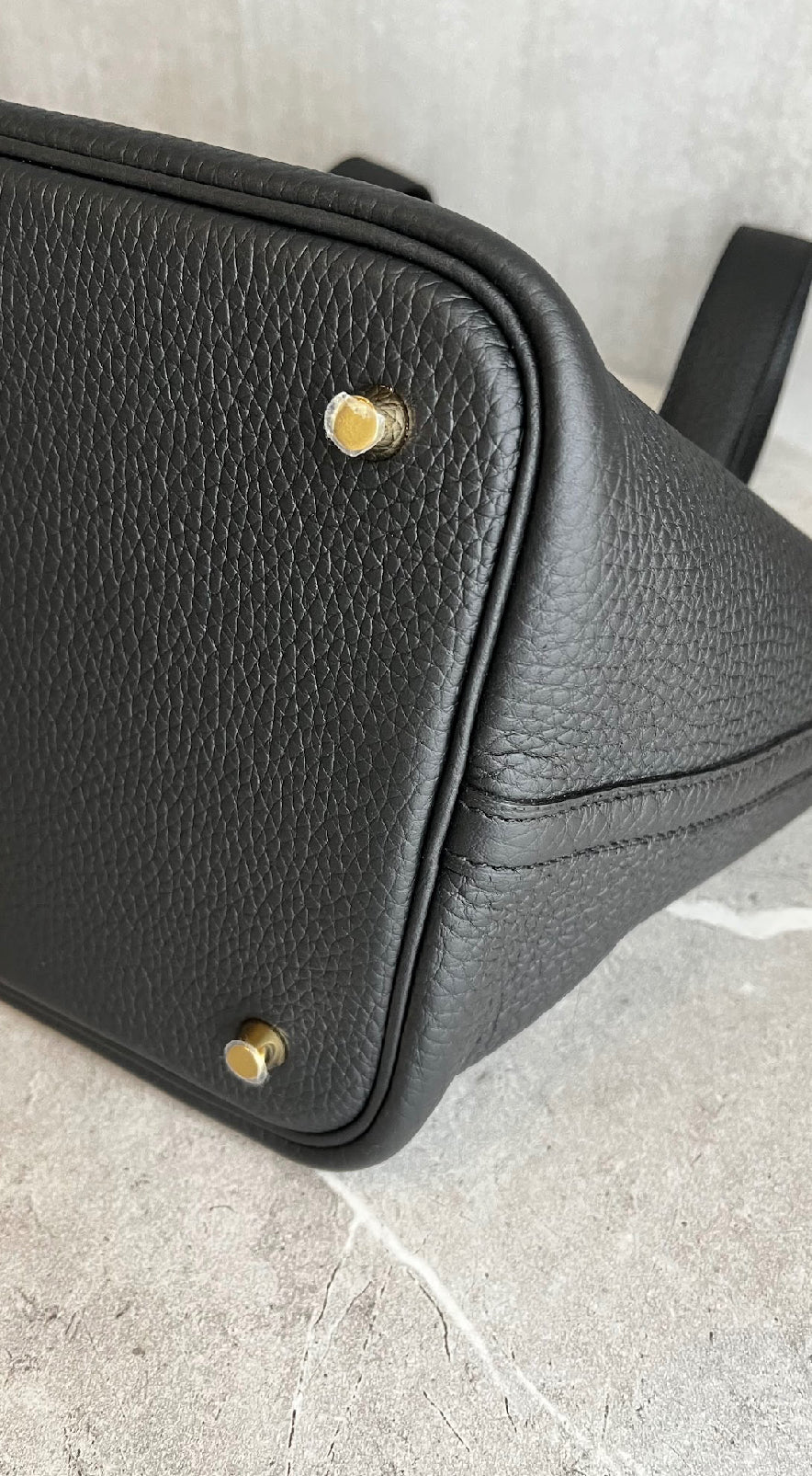 ピコタンロックMM/ノワール/ゴールド金具 ＃1334