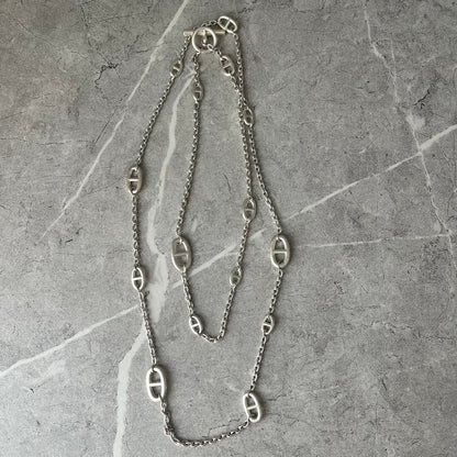 HERMES ファランドールネックレス#2584