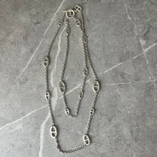 HERMES ファランドールネックレス#2584