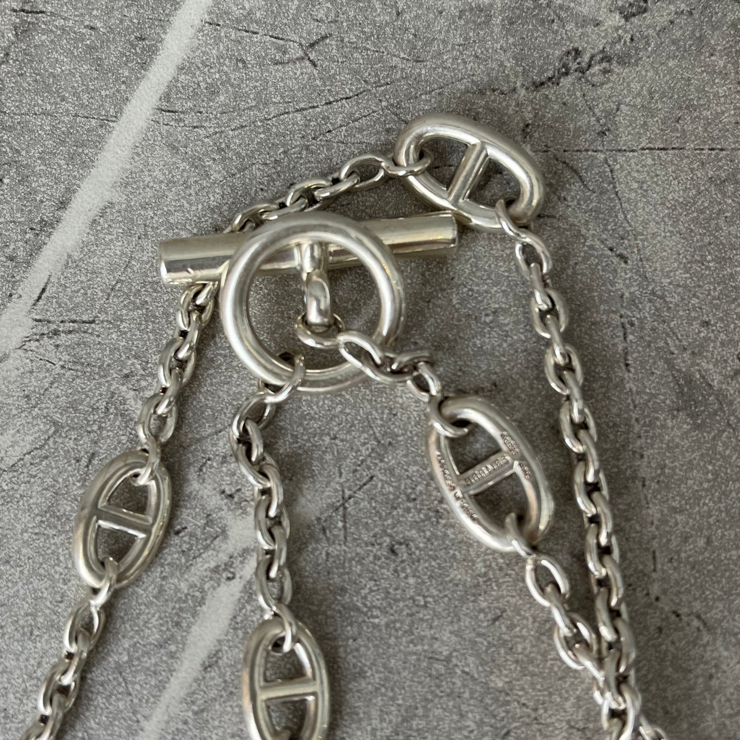 HERMES ファランドールネックレス#2584