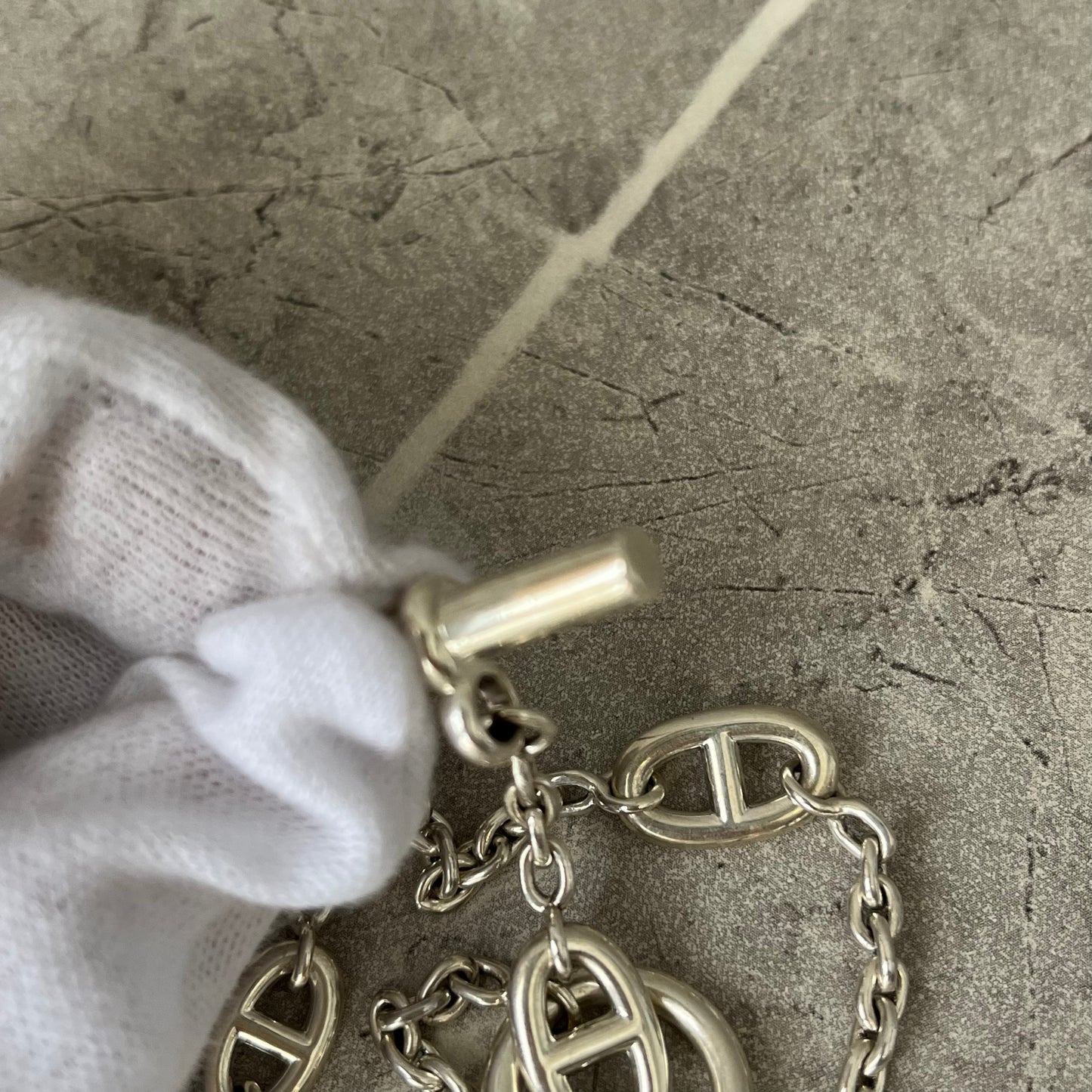 HERMES ファランドールネックレス#2584