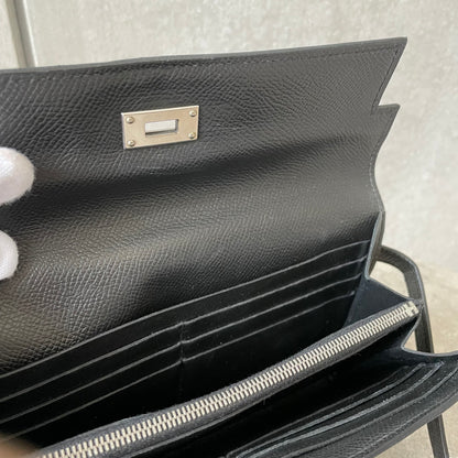 HERMES ケリーウォレット ノワール#2581
