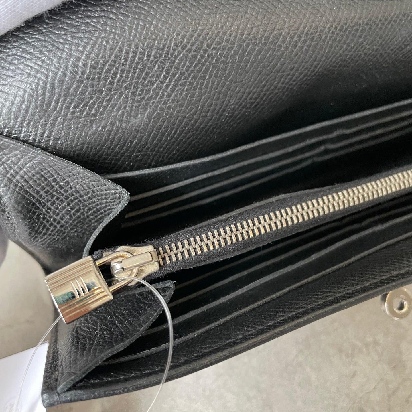 HERMES ケリーウォレット ノワール #2581